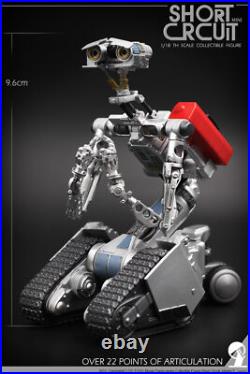 9.6cm Short Circuit Two Heads 1/18 TH SCALE COLLECTIBLE FIGURE Resin Statue
