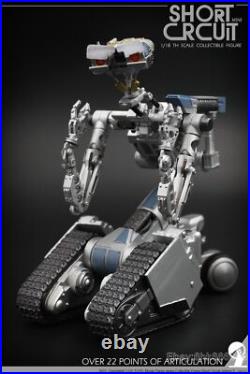 9.6cm Short Circuit Two Heads 1/18 TH SCALE COLLECTIBLE FIGURE Resin Statue