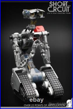 9.6cm Short Circuit Two Heads 1/18 TH SCALE COLLECTIBLE FIGURE Resin Statue