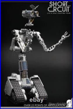 9.6cm Short Circuit Two Heads 1/18 TH SCALE COLLECTIBLE FIGURE Resin Statue