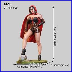 Action Figure Bad Red Hat Collectible Miniature Painted 1/24 scale 80 mm