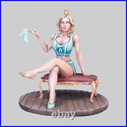 Action Figure Sinderella Collectible Miniature Painted 1/24 scale 80 mm