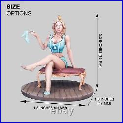 Action Figure Sinderella Collectible Miniature Painted 1/24 scale 80 mm