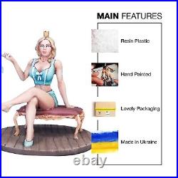 Action Figure Sinderella Collectible Miniature Painted 1/24 scale 80 mm