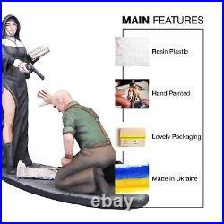 Action Figure Steam-girl Collectible Miniature Painted 1/24 scale 80 mm