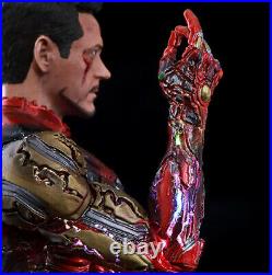 Avengers 4 Iron man Mark 85 1/6 Scale Resin statue Figure withLED and Base