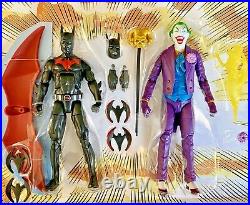 BATMAN BEYOND & JOKER Lot DC Multiverse 6 inch scale Terry McGinnis movie comics