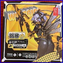 BEE-03W Wasp Girl 1/12 Scale Action Figure 1 left glove missing