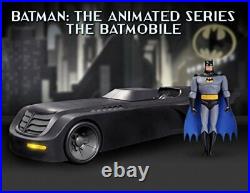 Batman Animated Batmobile LED Lighting FX 6in Action Figure Scale 2ft Long NEW