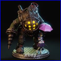 Big Daddy & Little Sister BioShock 1/6 Scale High-Quality Resin Kit