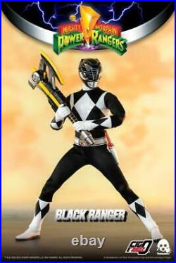 Black Ranger 16 Scale Figure Threezero Mighty Morphin Power Rangers