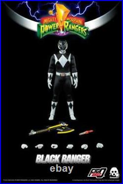 Black Ranger 16 Scale Figure Threezero Mighty Morphin Power Rangers