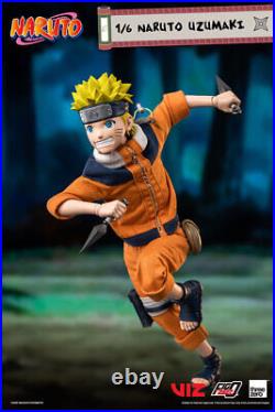 Brand New ThreeZero Naruto Naruto Uzumaki 1/6 Scale Action Figure In Stock
