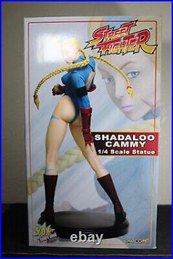 CAMMY SHADALOO 1/4 scale STATUE PCS STREET FIGHTER RARE 185/200