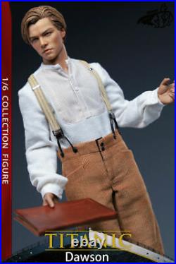CHONG 1/6 Scale Jack Leonardo DiCaprio Male Figure Collectible Doll Toy