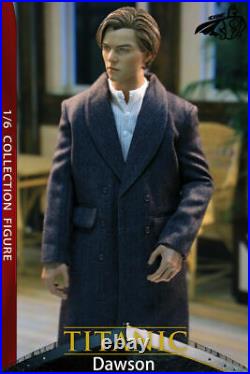 CHONG 1/6 Scale Jack Leonardo DiCaprio Male Figure Movable Doll Toy Gift