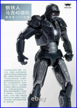 COMICAVE 112 Scale Iron Man MK40 Mark XL Diecast Action Figure Doll Toys Gifts