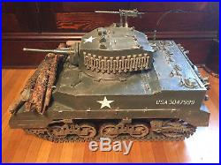 CUSTOM WW2 US M5 Light Tank 1/6 Scale Vehicle with Extras & Box, Ultimate Soldier