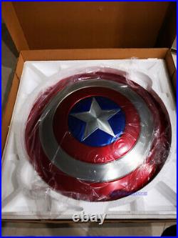 Captain America 11 Scale Shield Model Aluminium Alloy Painted Cosplay F Prop