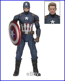 Captain America Civil War 1/4 Scale Figure Captain America NECA