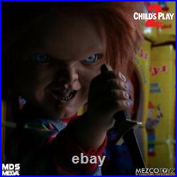 Childs Play 2 Menacing Chucky Talking Mega Scale 15 Doll Figure Mezco Toyz