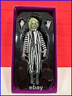 Custom 16 Scale BeetleJuice Figure Cain Productions with Sideshow Body Mint