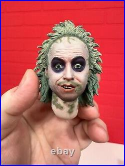 Custom 16 Scale BeetleJuice Figure Cain Productions with Sideshow Body Mint