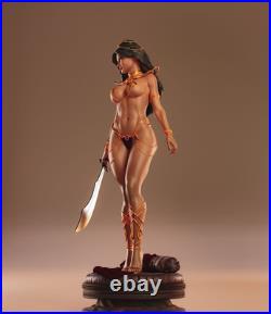 Custom 3D Printed Dejah Thoris Figure (25cm) Hand-Painted Statue
