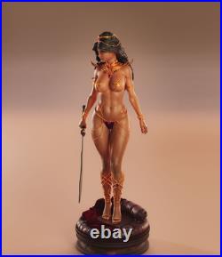 Custom 3D Printed Dejah Thoris Figure (25cm) Hand-Painted Statue