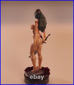 Custom 3D Printed Dejah Thoris Figure (25cm) Hand-Painted Statue Custom 3D Printed Dejah Thoris Figure (25cm) Hand-Painted Statue