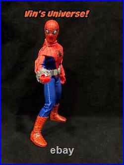 Custom 8 Mego Scale Nicholas Hammond as Spider-Man Live Action Figure TV Series