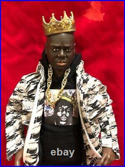 Custom Biggie Smalls 1/6 Scale 12 Rapper Action Figure AKA King of New York