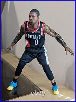 Custom NBA Damian Lillard Loose 12 1/6 Scale Action Figure Model Portland Bucks