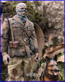 Custom OC Ghoul and Dog 1/6 Scale Figures
