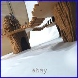 Custom Tree-top Village for 3.75 inch (118) Scale Action Figure