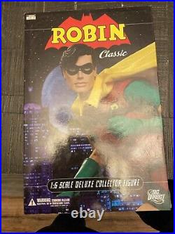 DC Direct 16 Scale 13'' Deluxe Collector Figure Robin Classic New Sealed RARE DC Direct 16 Scale 13'' Deluxe Collector Figure Robin Classic New Sealed RARE