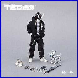 DEVIL TOYS QUICCS BULLETPUNK TEQ63 1/12 Scale Action Figure with Robotic Dog Set