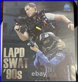 DID 1/6 Scale 12 MA1003 LAPD Swat 90s Kenny Action Figure with Sled MA1003D
