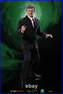 DID 1/6 Scale 12 Roger Moore Officially Licensed James Bond Action Figure RM001