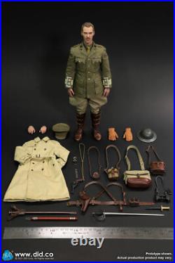 DID 1/6 Scale 12 WWI British Officer Colonel Mackenzie Action Figure B11012 New DID 1/6 Scale 12 WWI British Officer Colonel Mackenzie Action Figure B11012 New