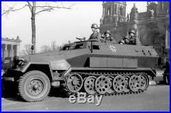 DID 1/6 Scale Wwii German Sd. Kfz. 251 Ausf Armoured Vehicle Full Metal. Rare