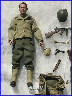 DID PALM HERO WWII US Ranger Battalion Captain Miller 1/12 Scale Action Figure