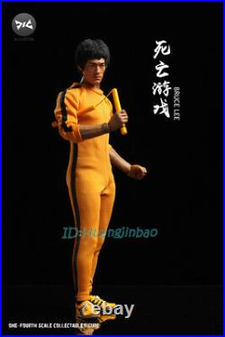 DJ-CUSTOM 1/4 Scale Bruce Lee Action Figure Model ABS Game of Death In Stock New
