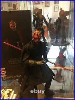 Darth Maul Duel on Naboo Star Wars SIDESHOW Sixth Scale 16 Hot Toys Complet