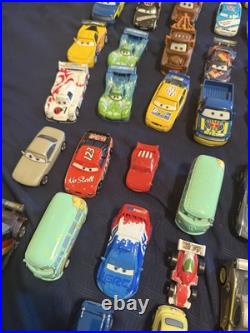 Disney Pixar Cars Diecast / Plastic Vehicles Lot Of 112 Used In Multiple Scales