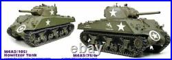 Dragon 1/6 Scale 12 WWII US Sherman M4A3 105mm Howitzer Tank 2 in 1 Kit 75055