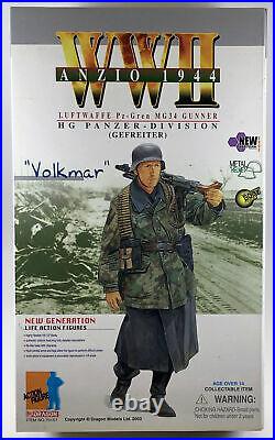 Dragon 70157 HG Panzer Division MG34 Gunner'Volkmar' 1/6 Scale Action Figure