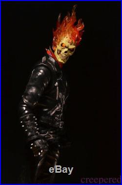 EZHOBI TOYS Marvel 1/9 Scale Ghost Rider Action Figure LED Toys Model Collection