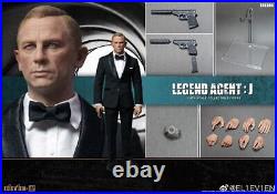 Eleven X Kai Studio 1/6 Agent Man James Bond Daniel Craig Suit Action Figure