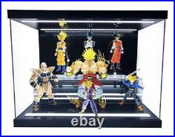 Elite E-04 Gloss Black Action Figure Display Case for 1/12 Scale Action Figures